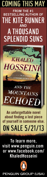 Khaled Hosseini Banner Ad