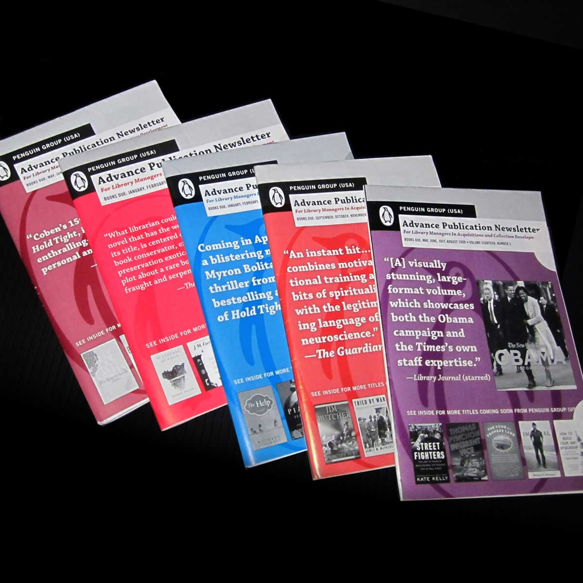 Advance Publication Newsletter Brochures