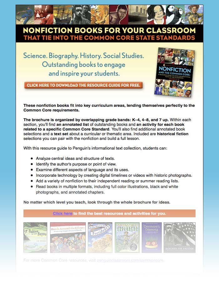 Nonfiction Classroom Email