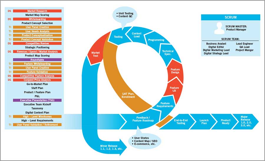 Scrum Team Infographic